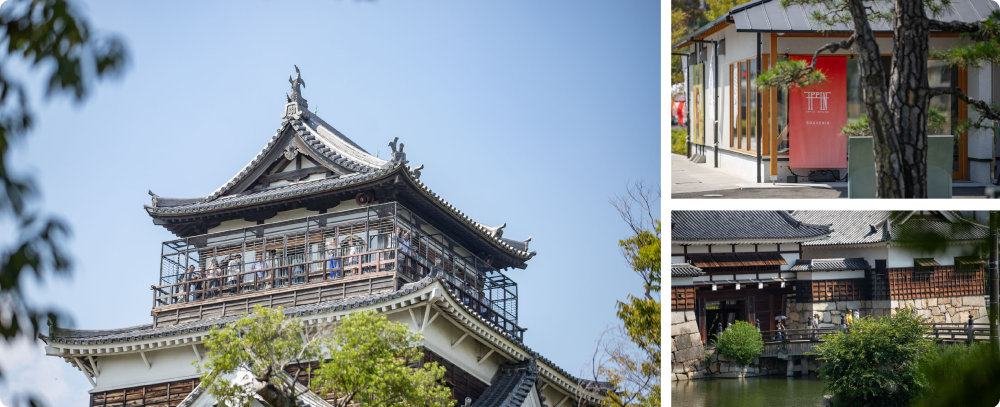 広島城 天守閣／三の丸